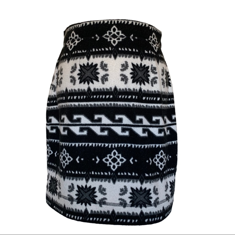 NY&CO Tribal Aztec Blanket Wrap Skirt